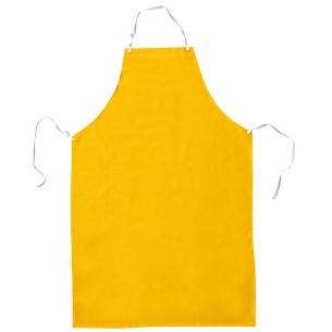 TABLIER EN PVC 70x110 en couleur jaune ou blanc