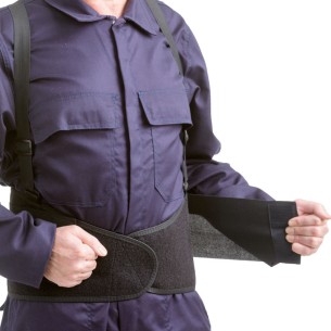 CINTA LOMBAR elástica com velcro e alças (em blíster)