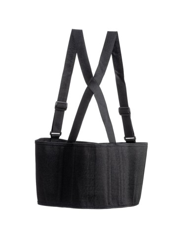 FAJA LUMBAR elástica con velcro y tirantes (en blíster)