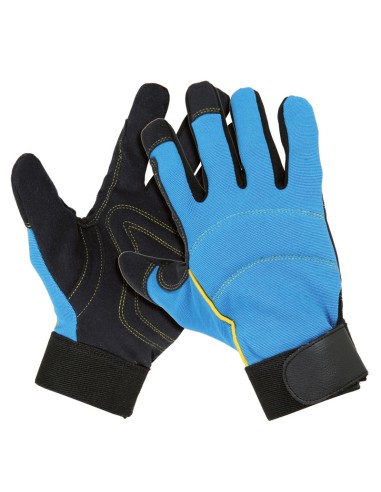 DETROIT, synthetic leather and stretch fabric glove one size