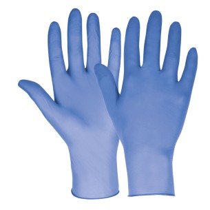 NITRISAFE, gant jetable en nitrile bleu 3,5 g