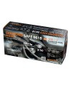 DIAMOND SAFE, guante químico nitrilo negro diamantado