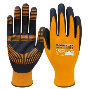 FIT-O-LITE STRINGS, nitrile glove stripes in the palm