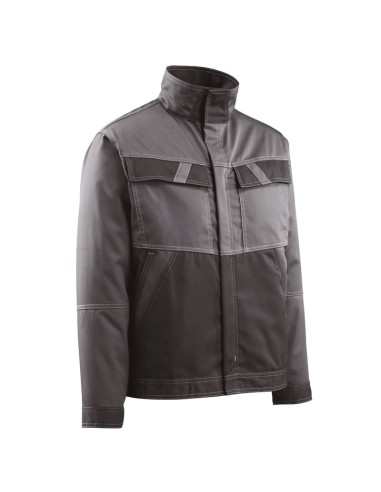 DUBBO, veste ergonomique bicolore gris/noir