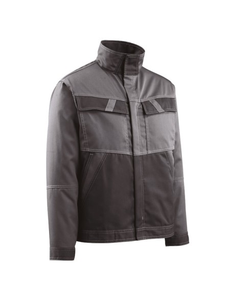 DUBBO, veste ergonomique bicolore gris/noir