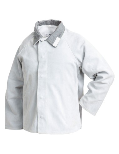 GIACCA in pelle crosta grigia qualità standard taglie S-3XL