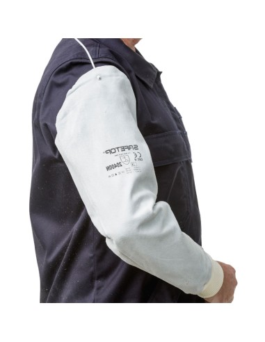 Leather Shoulder Sleeves, Grey Standard Quality