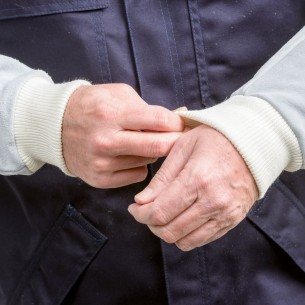 Läderhylsor till axeln, Grå Standardkvalitet 2