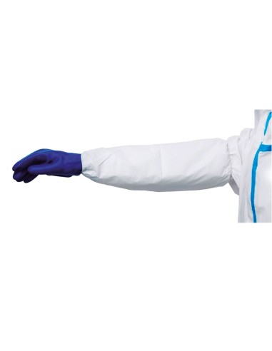 MANGUITOS desechables de polipropileno microporoso, (Bolsa 25 pares/50uds)