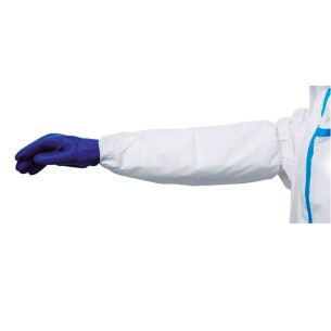 MANGUITOS desechables de polipropileno microporoso, (Bolsa 25 pares/50uds)