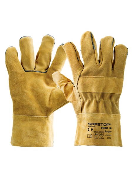 BANGOR, gant de soudeur cuir croûte 28 cm t.9 / 10