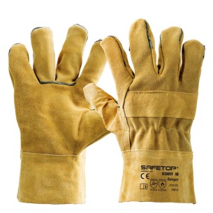 BANGOR, guante de soldador piel serraje 28 cm t.9 / 10 DESCATALOGADO