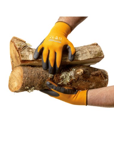 FIT-O-LITE STRINGS, nitrile glove stripes in the palm