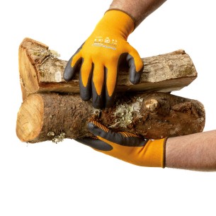 FIT-O-LITE STRINGS, guanto nitrile strisce sul palmo 2