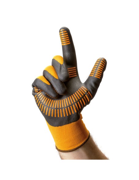 FIT-O-LITE STRINGS, nitrile glove stripes in the palm