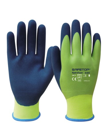 HYDROFOAM, Waterproof Latex Glove, Textured Palm