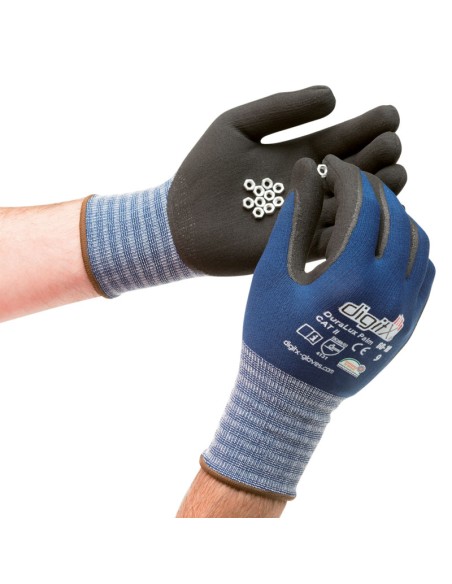 DURALUX Palm, Lycra and Satinised Nitrile Glove