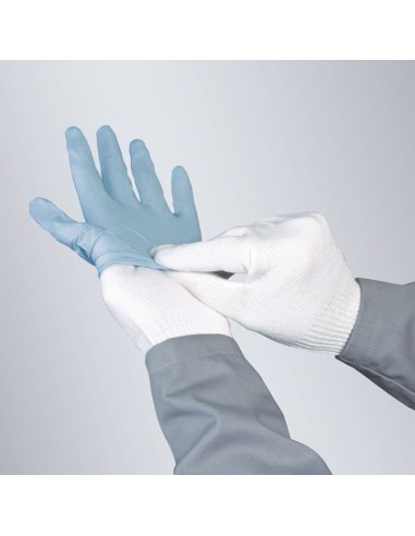 LIGHT PARADE, white cotton glove One size