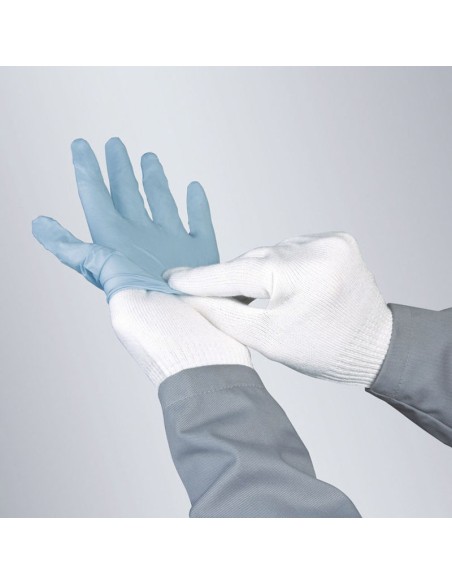 LIGHT PARADE, white cotton glove One size