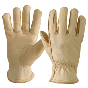 DORNEDA, full-grain leather glove with thermal lining