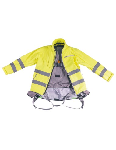 SNOWDON, arnés con chaqueta alta visibilidad 2 puntos