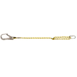 CORDE RÉGLABLE 1,95 m avec mousquetons 80112J+80113J