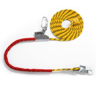 5 m Positioning Rope with Adjuster and Carabiners