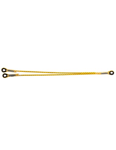 חבל כפול TWIN-ROPE, 1.5 מ' עם עינה מכווינה ללא הקרבינות