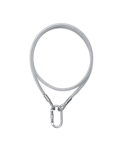KABEL Kopplingskontakt 3 m, i stål 8 mm diameter med karbinhake