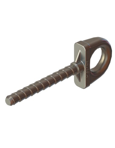 PERMANENT ANCHORAGE POINT, made of galvanised steel