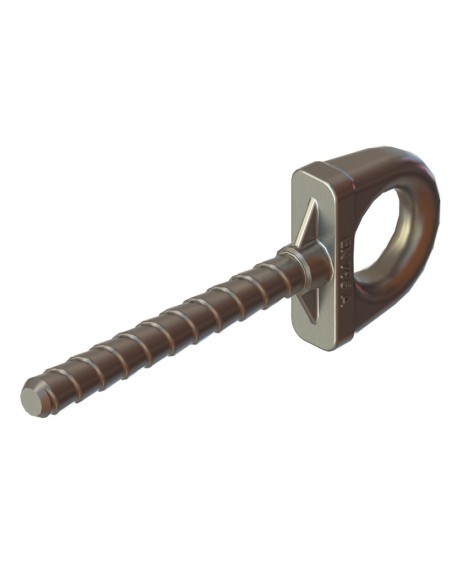 PERMANENT ANCHORAGE POINT, made of galvanised steel