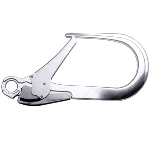 MOSQUETÓN SÚPER MAXI, automático de aluminio apertura 110 mm