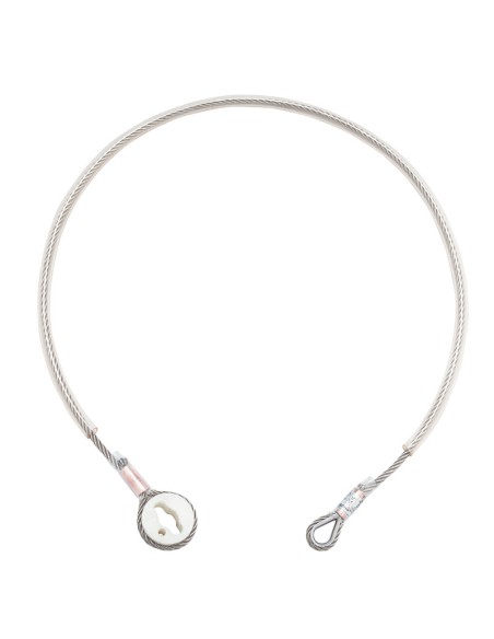 0.60 m cable, stainless steel for 8 mm diameter telescopic handle