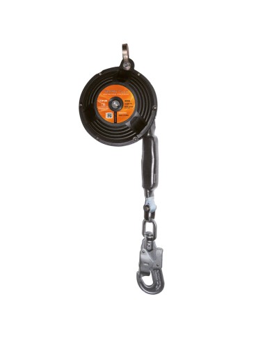 KOMPAKT PLUS, vertical retractable 6 m webbing with absorber