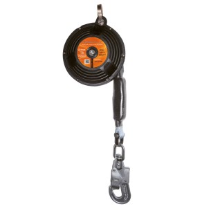 KOMPAKT PLUS, vertical retractable 6 m webbing with absorber