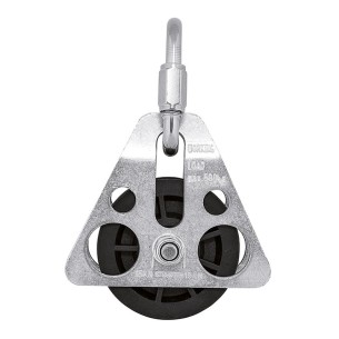 POULIE pour trépied en acier, pour cordes de 12 mm