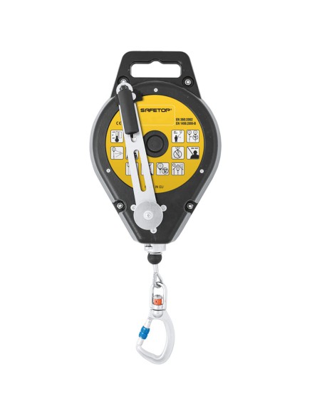 TORNO-SAFE, torno de cabo 25 m com manivela para tripés