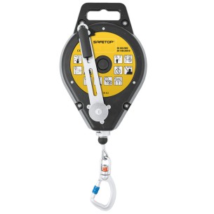 TORNO-SAFE, torno de cable 25 m con manivela para trípodes