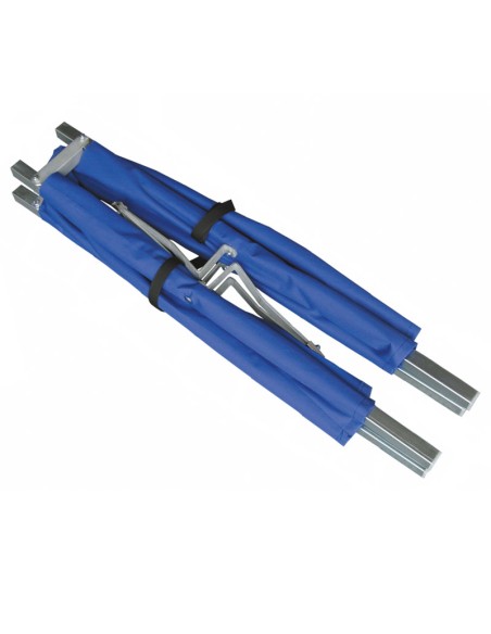 Stretchers, foldable two-way injury transport