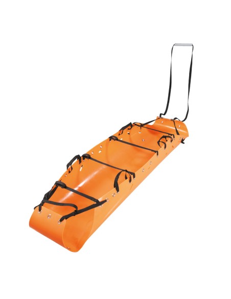 RESCUE KIT, with stretcher, ropes, carabiner and backpack