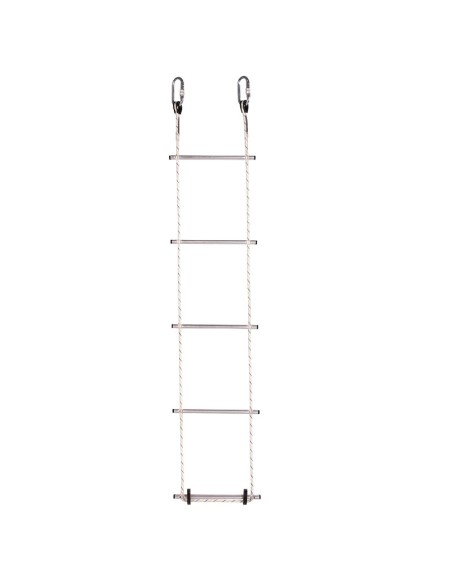 Roll-Up Rope Ladder, 11 m and 37 rungs