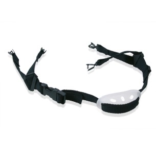 Jugulaire à 4 points avec pièce mentonnière