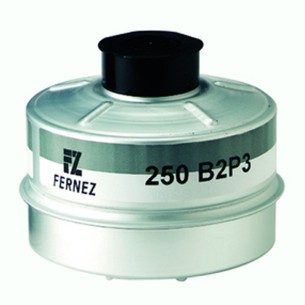 FILTRO CLASSE 2, B2P3 (250 cc) ALLUMINIO per maschere classe 2