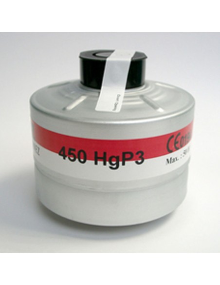 FILTRO CLASSE 2, HgP3 ALLUMINIO per maschere classe 2