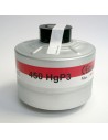FILTERKLASS 2, HgP3 ALUMINIUM för klass 2 masker