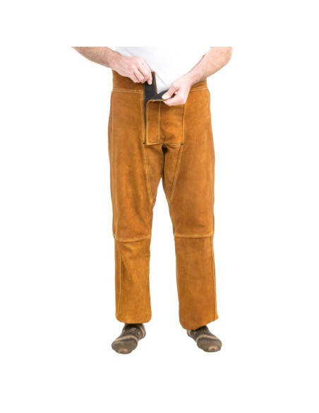 מכנס מעור פרה איכותי בסט מידות M-XL