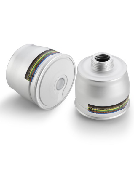 FILTRO CLASSE 2, A2B2E2K2 Hg-NO-CO-P3-R per maschere classe 2