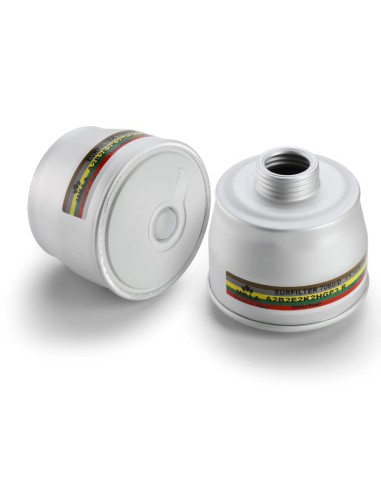 FILTRO CLASE 2, ABEK2Hg P3 PLÁSTICO para máscaras clase 2