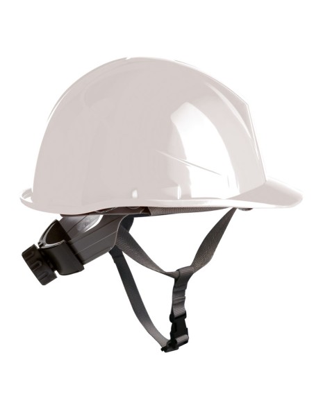 ER SERIES, HDPE hjälm med hakrem och ratt, EN397