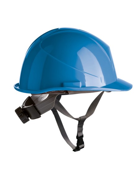 ER SERIES, capacete de HDPE com jugular e rosca, EN397